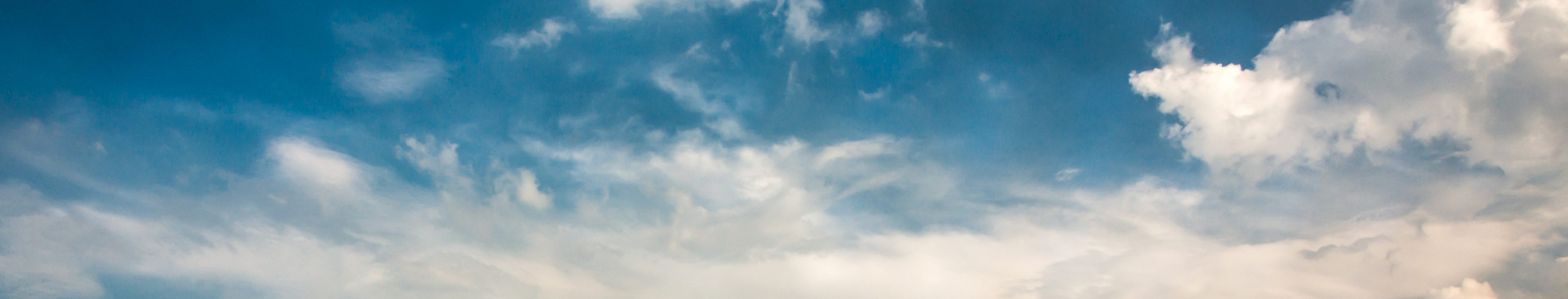 Treibhausgase symbolisiert durch Wolken